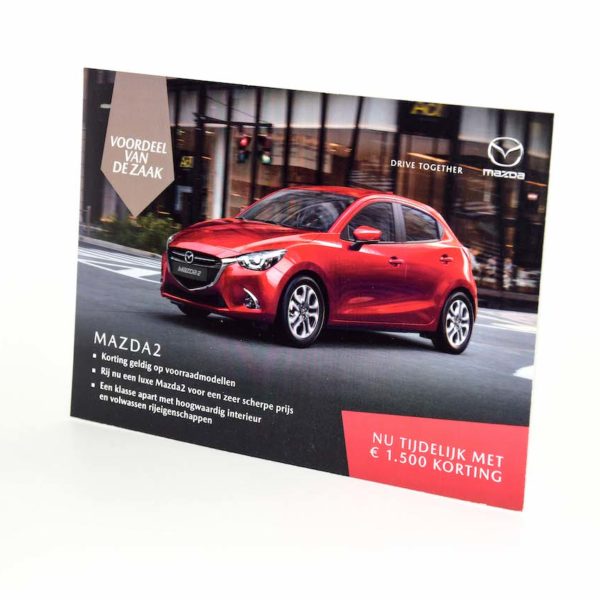 Mailing Mazda bedrukt door Noova Media Productions