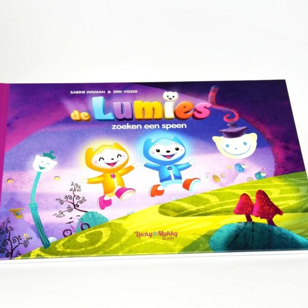 Lumies boek kaft Noova Media Productions